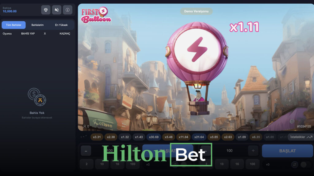 Hiltonbet kazançlı çarpan oyunları